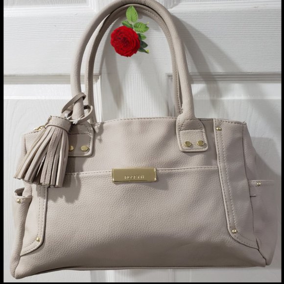 Rosetti Handbags - Rosetti Thea Satchel Handbag Antique White